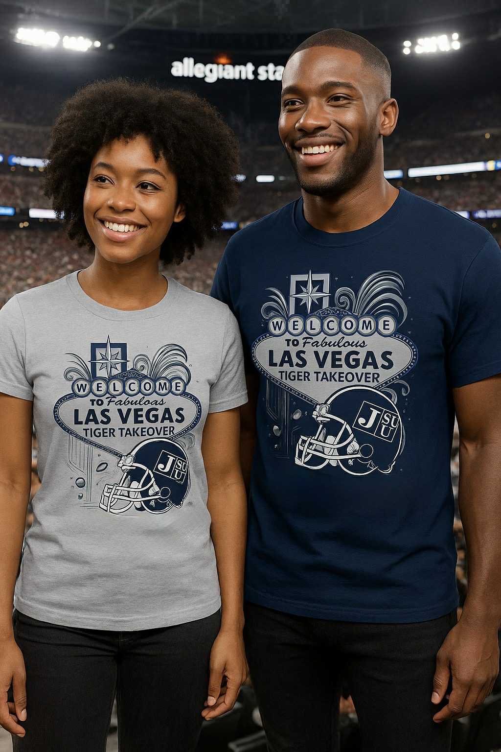Jackson State Tigers Tiger Takeover T-Shirt | JSU vs Grambling 2025 – Las Vegas
