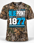 Jackson State Tigers Thee Blueprint Realtree APX Camo T-Shirt