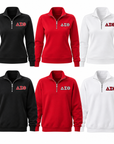 Delta Sigma Theta Quarter-Zip Sweatshirt