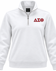 Delta Sigma Theta Quarter-Zip Sweatshirt