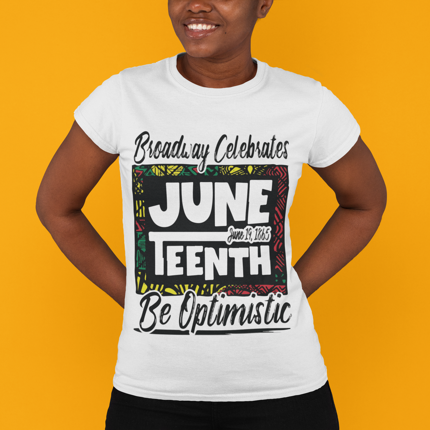 Black On Broadway Juneteenth 2023 T-Shirt