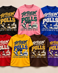 Tiptoein’ to the Polls Greek-inspired color collection in seven coordinated colorways