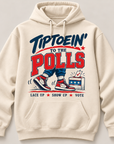 Natural Tiptoein’ to the Polls pullover hoodie