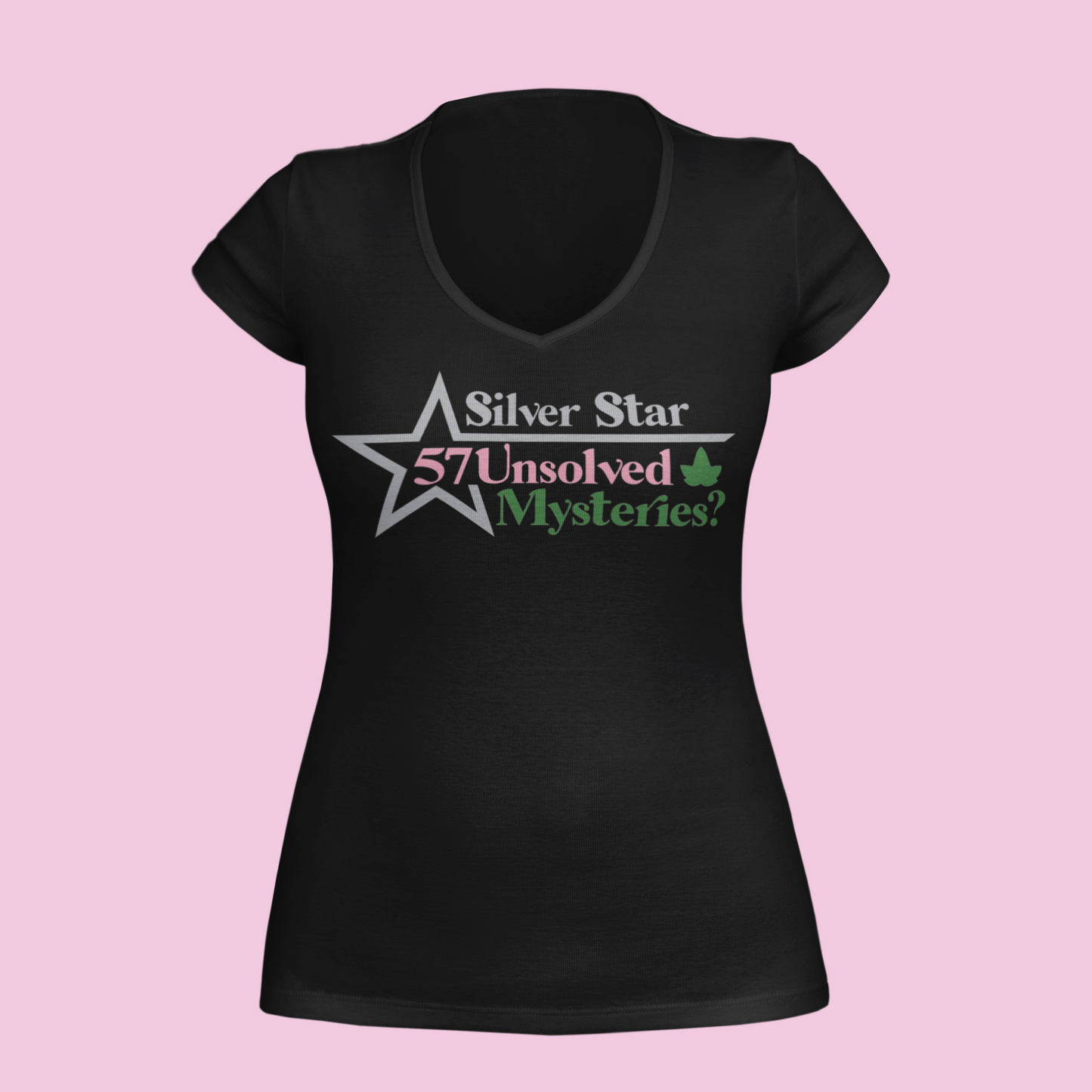 Silver Star 57 Unsolved Mysteries T-Shirt