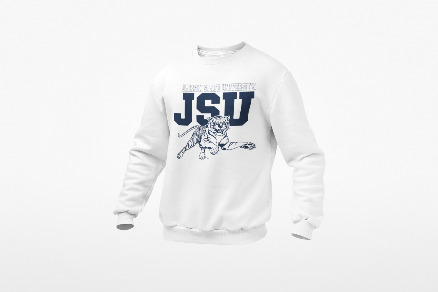 Jackson State Tigers JSU Leaping Tiger YOUTH Sweatshirt