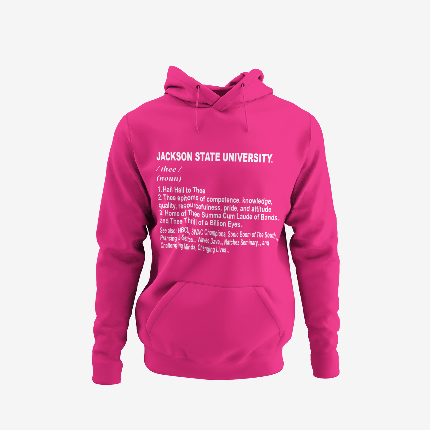 Jackson State University Tigers Thee Definition Youth & Toddler Hoodie