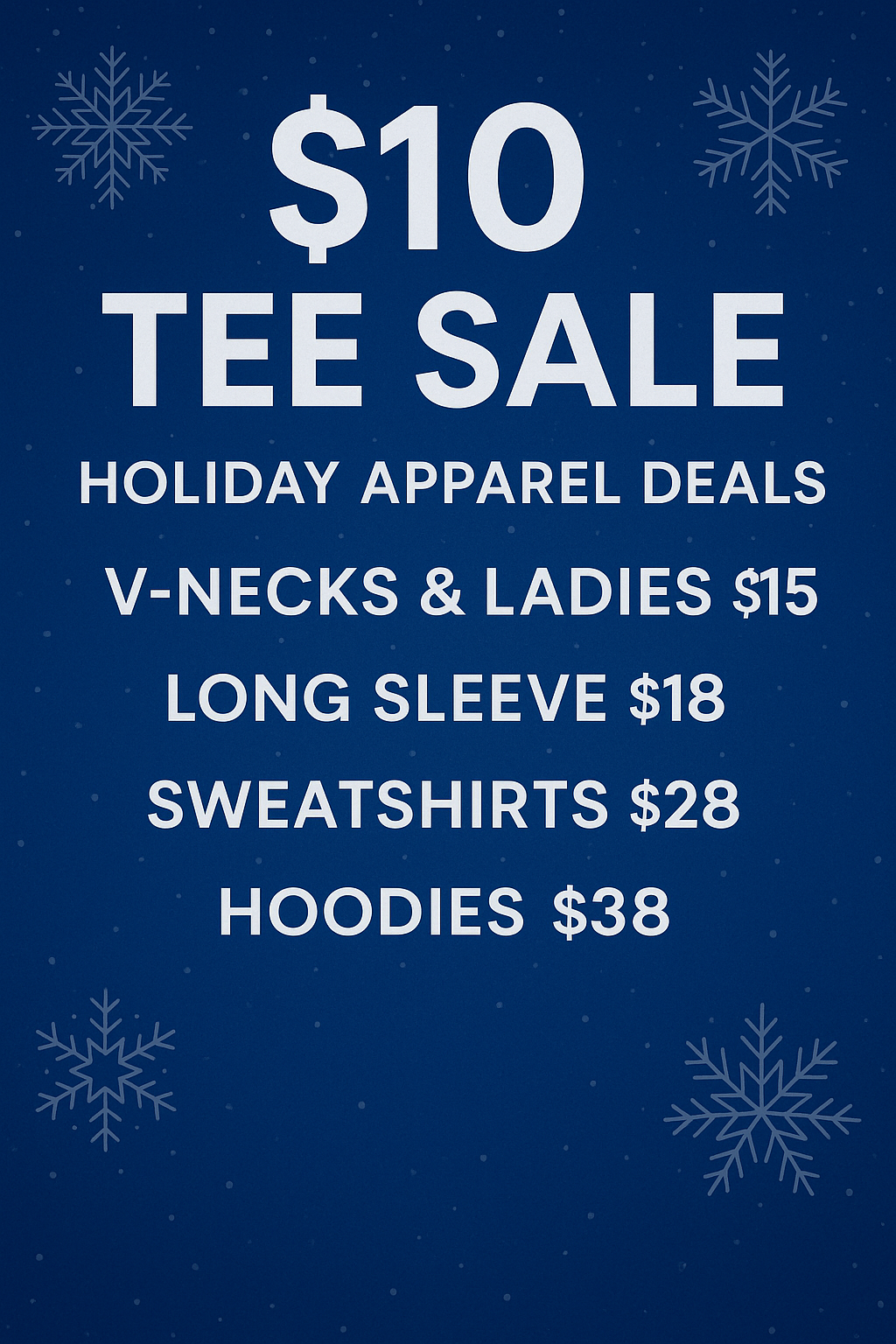 JSU $10 Tee Sale + Holiday Apparel Deals