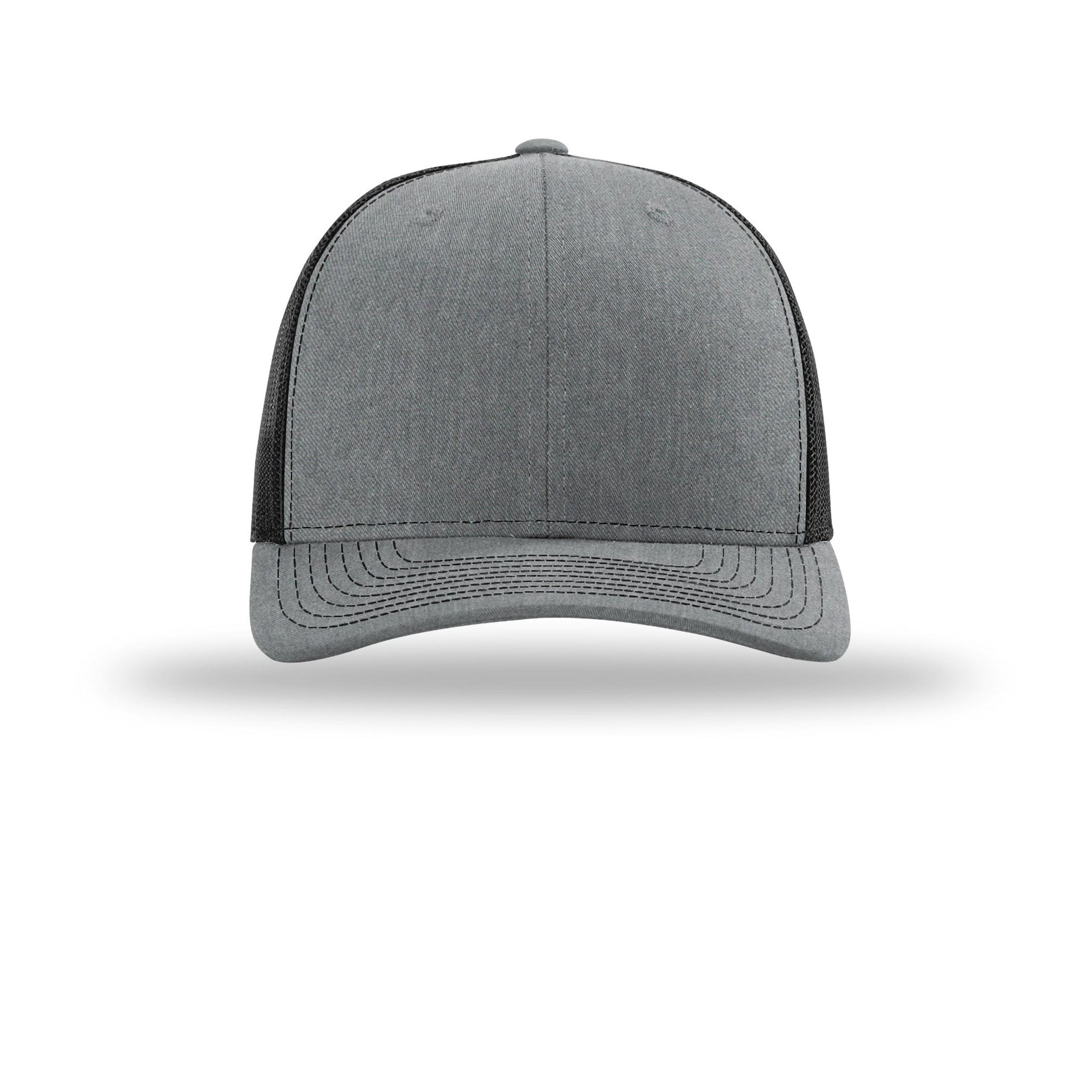 Gray cap on a white background