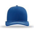 Blue cap on a white background