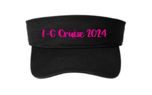 Load image into Gallery viewer, Leggette-Generals Family Reunion Cruise 2024: Short Sleeve T-Shirt &amp; Visor Combo
