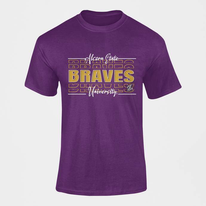 Alcorn State Braves Authentic Streetwear Short Sleeve T-Shirt