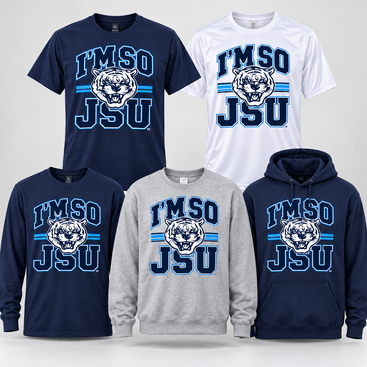 Jackson State Tigers I'm So JSU Apparel | T-Shirts, Sweatshirts &amp; Hoodies