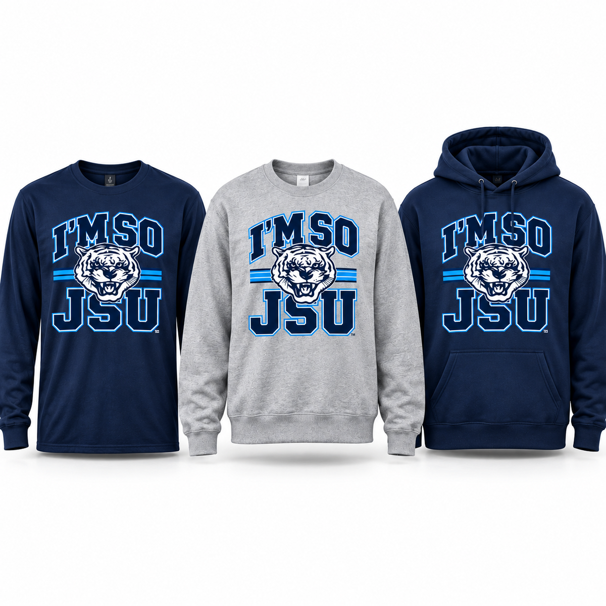 Jackson State Tigers I'm So JSU Apparel | T-Shirts, Sweatshirts &amp; Hoodies