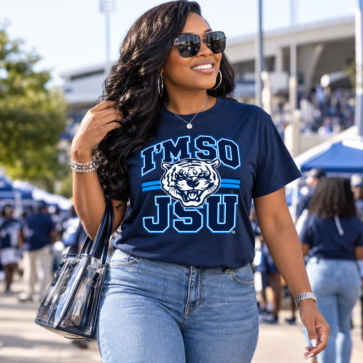 Jackson State Tigers I'm So JSU Apparel | T-Shirts, Sweatshirts &amp; Hoodies