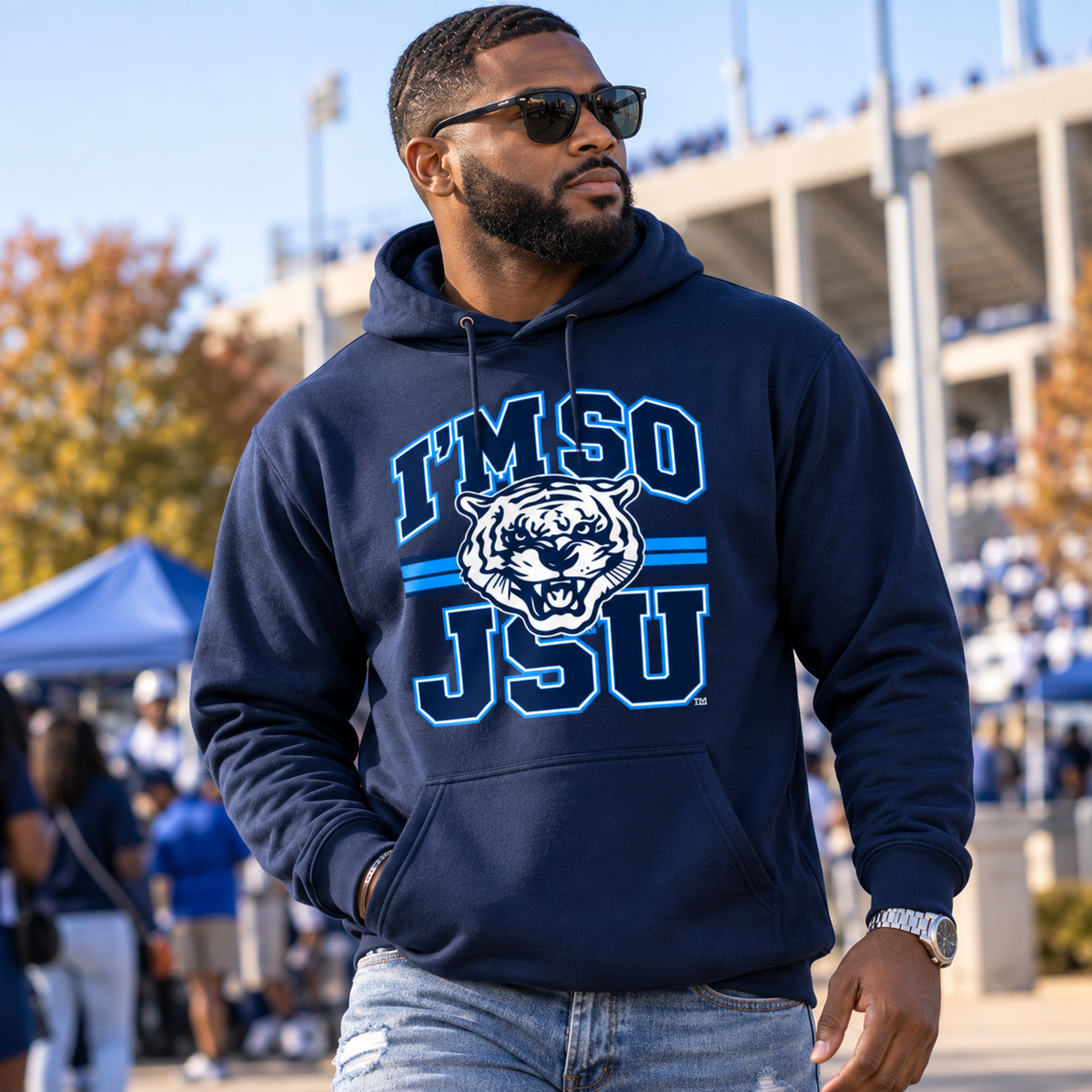 Jackson State Tigers I'm So JSU Apparel | T-Shirts, Sweatshirts &amp; Hoodies