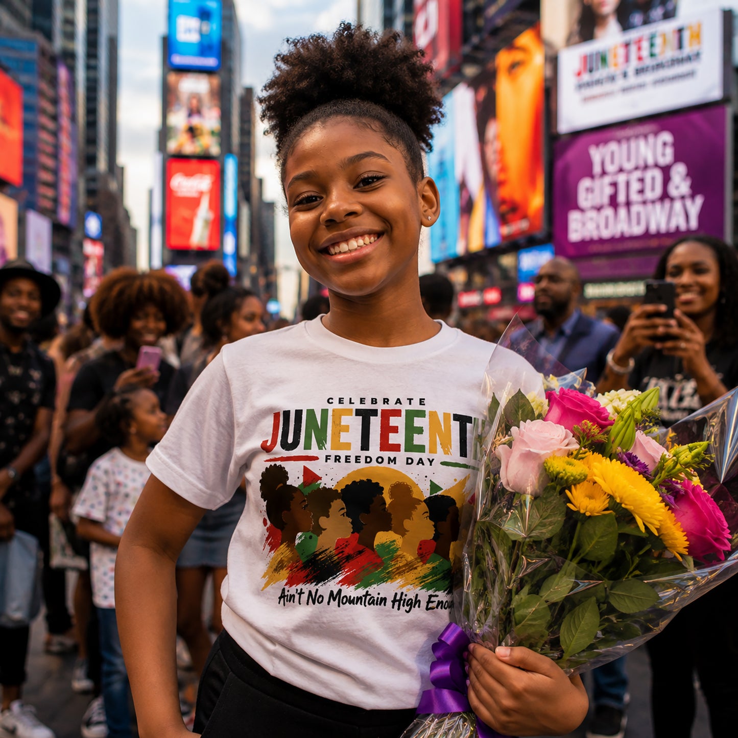 Young Gifted & Broadway Juneteenth 2026 Youth Performance T-Shirt