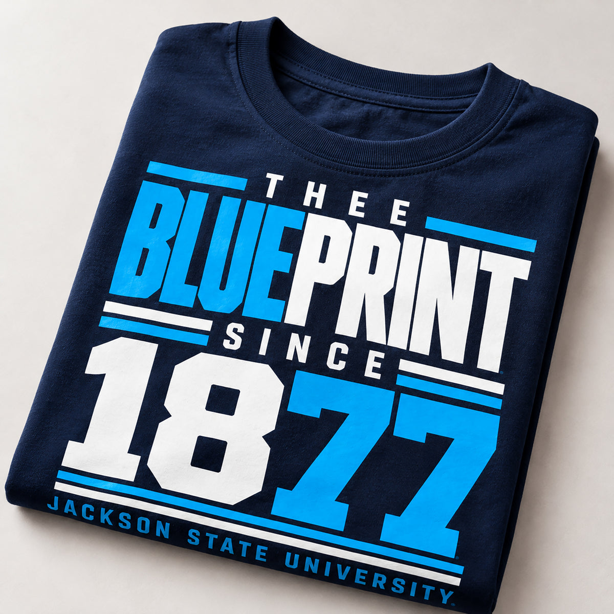 Jackson State Tigers Thee Blueprint T-Shirt