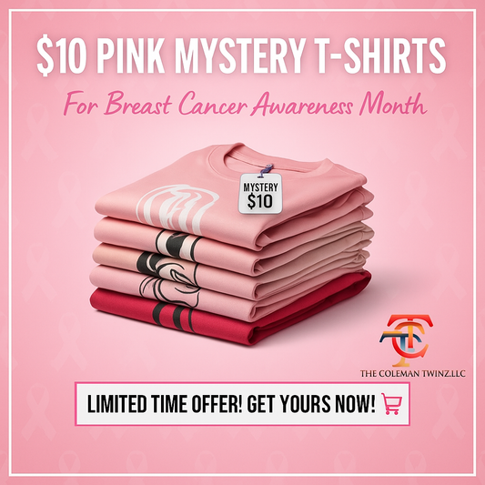 Jackson State Tigers $10 Pink Mystery Tee Sale
