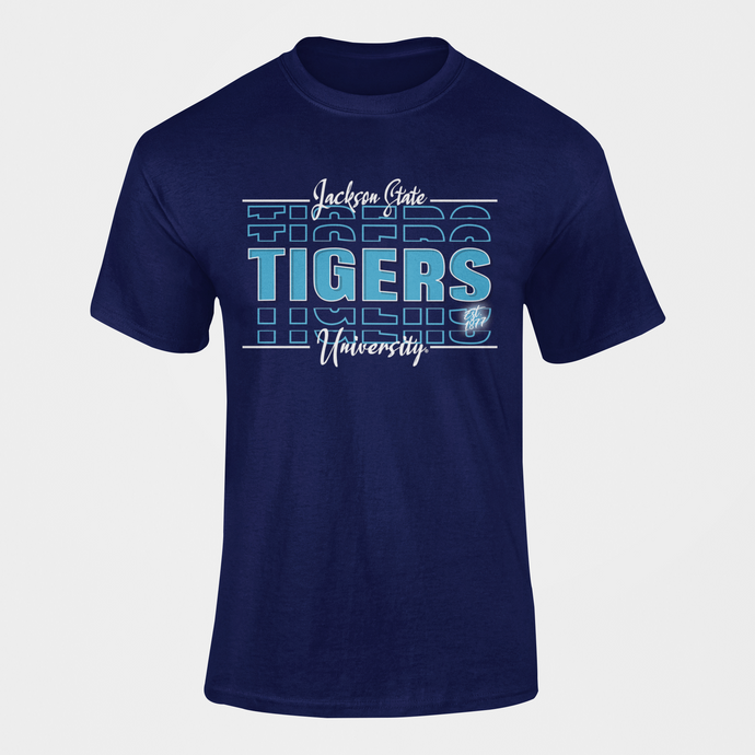 Jackson State Tigers Authentic Streetwear Short Sleeve T-Shirt