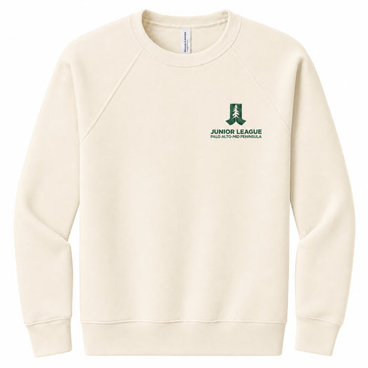 Junior League Palo Alto Mid Peninsula Raglan Sweatshirt | Natural