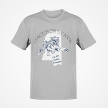 Load image into Gallery viewer, Jackson State Tigers Mississippi Tiger Short Sleeve T-Shirt
