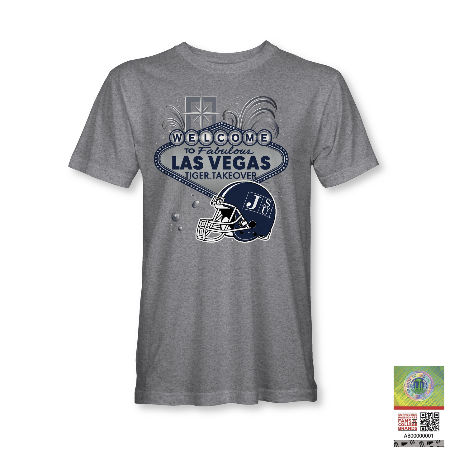 Jackson State Tigers Tiger Takeover T-Shirt | JSU vs Grambling 2025 – Las Vegas