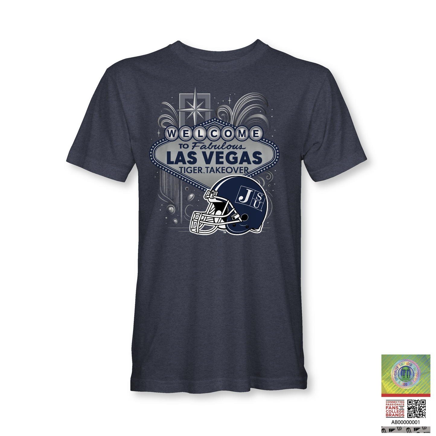 Jackson State Tigers Tiger Takeover T-Shirt | JSU vs Grambling 2025 – Las Vegas