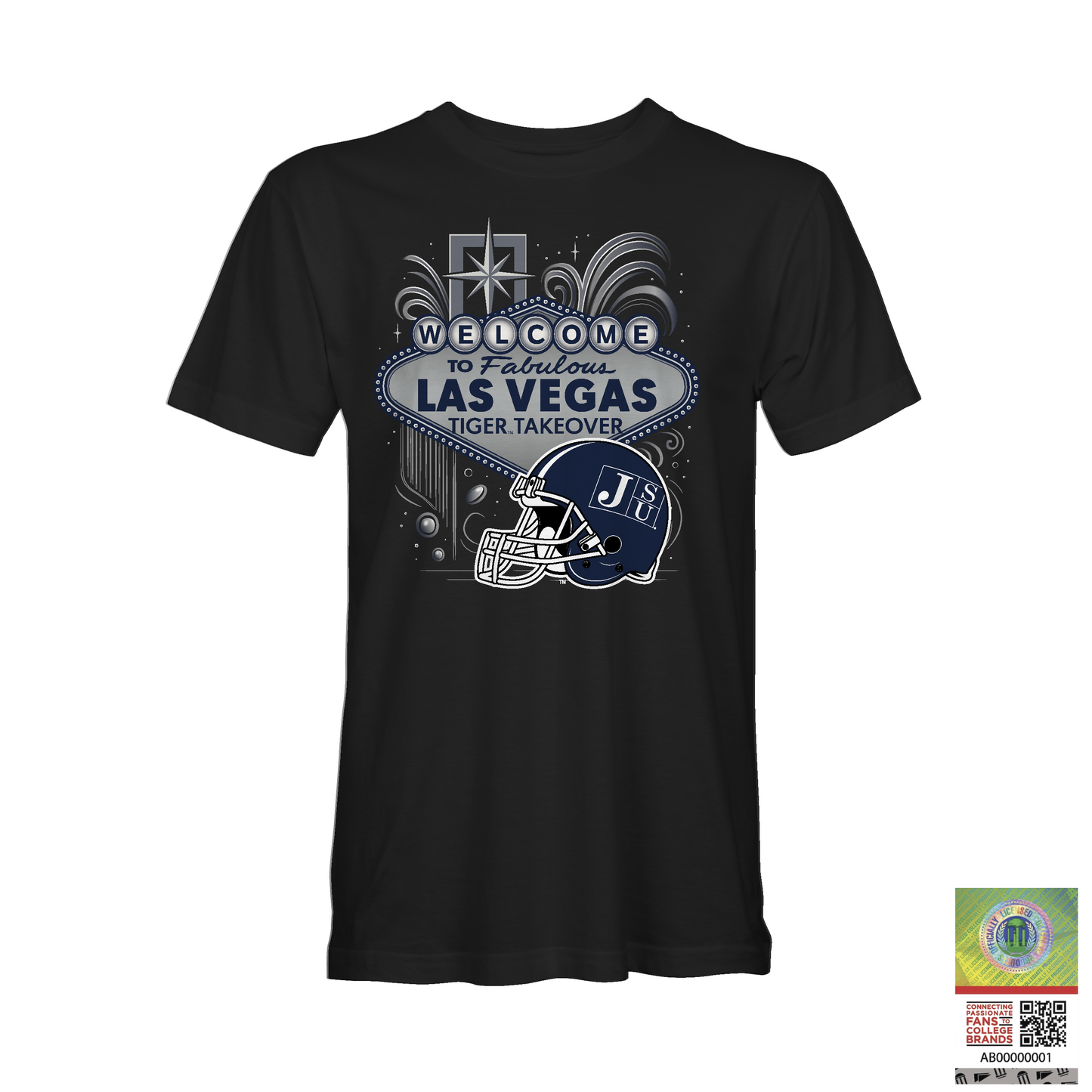 Jackson State Tigers Tiger Takeover T-Shirt | JSU vs Grambling 2025 – Las Vegas