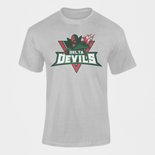 Load image into Gallery viewer, Mississippi Valley State Delta Devils Mascot Short Sleeve T-Shirt
