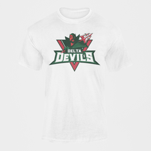 Load image into Gallery viewer, Mississippi Valley State Delta Devils Mascot Short Sleeve T-Shirt
