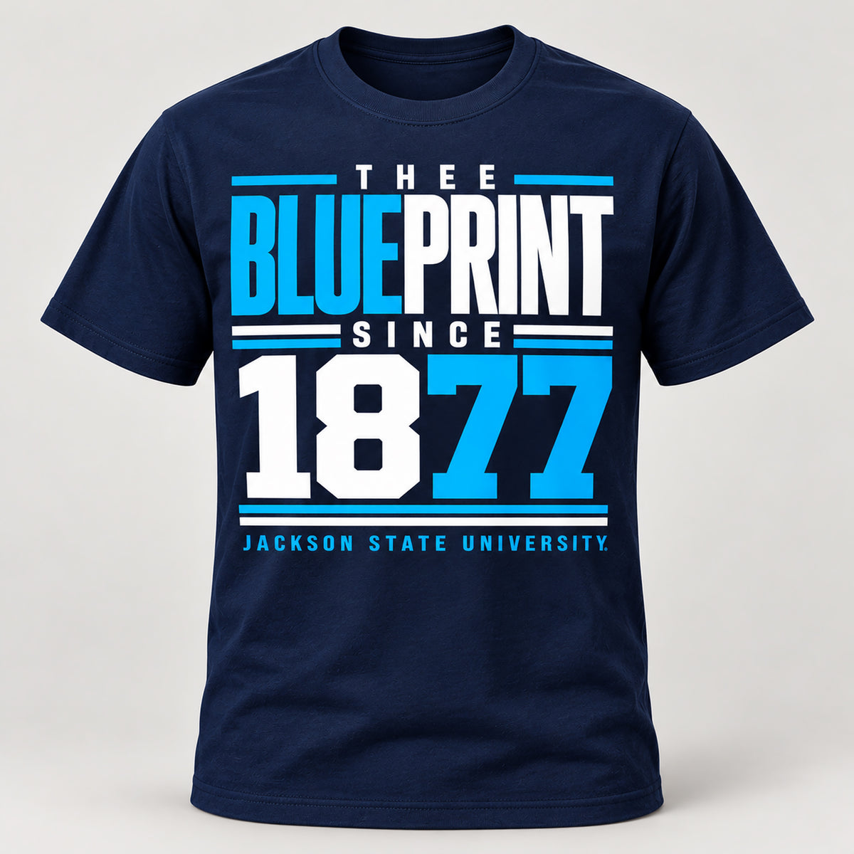 Jackson State Tigers Thee Blueprint T-Shirt