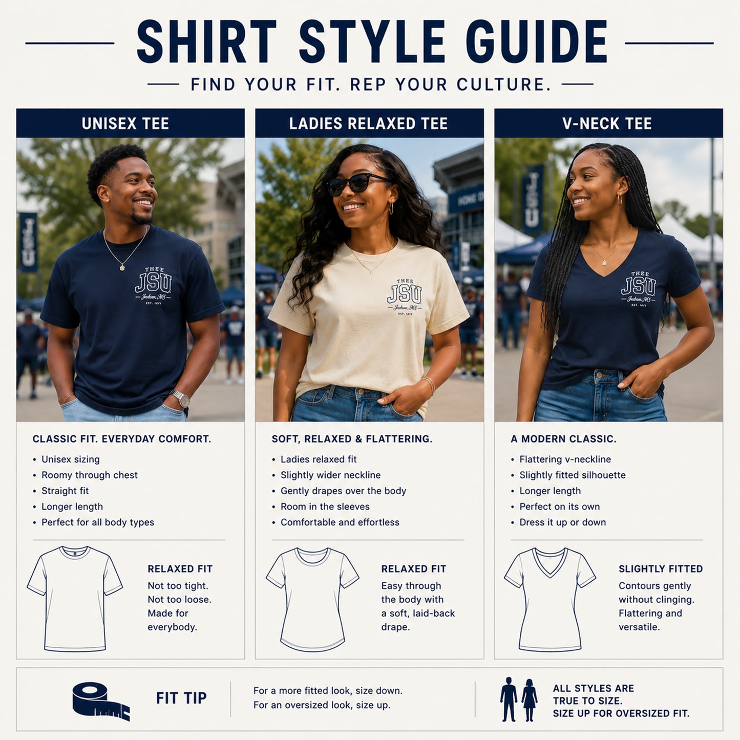 Thee Culture Can't Be Bought Tee | Officially Licensed JSU Apparel