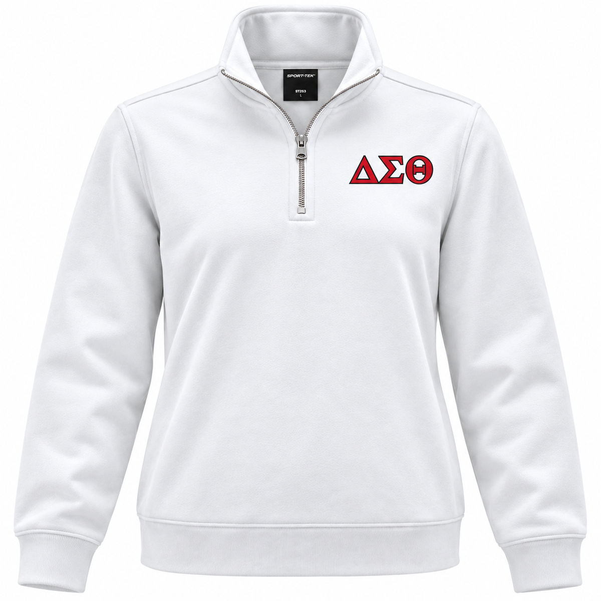 Delta Sigma Theta Quarter-Zip Sweatshirt