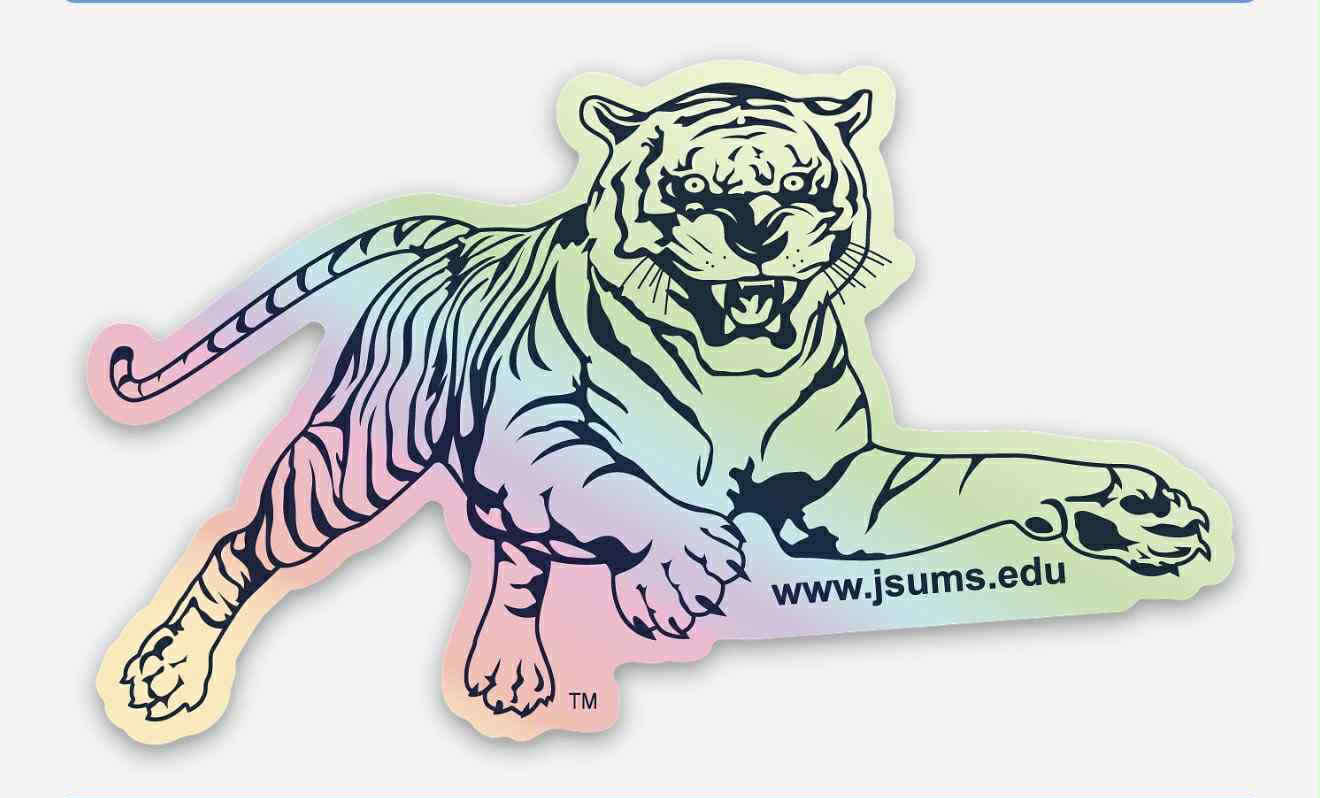 Jackson State University Tigers DFW Alumni Chapter Custom Stickers