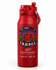 Crimson Frost Buddy Bottle Buddy featuring a personalized Delta Sigma Theta 20th Deltaversary full-color UV printed commemorative design.
