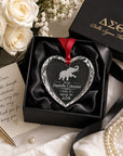 Luxury engraved crystal keepsake presented as a thoughtful Delta Sigma Theta gift.