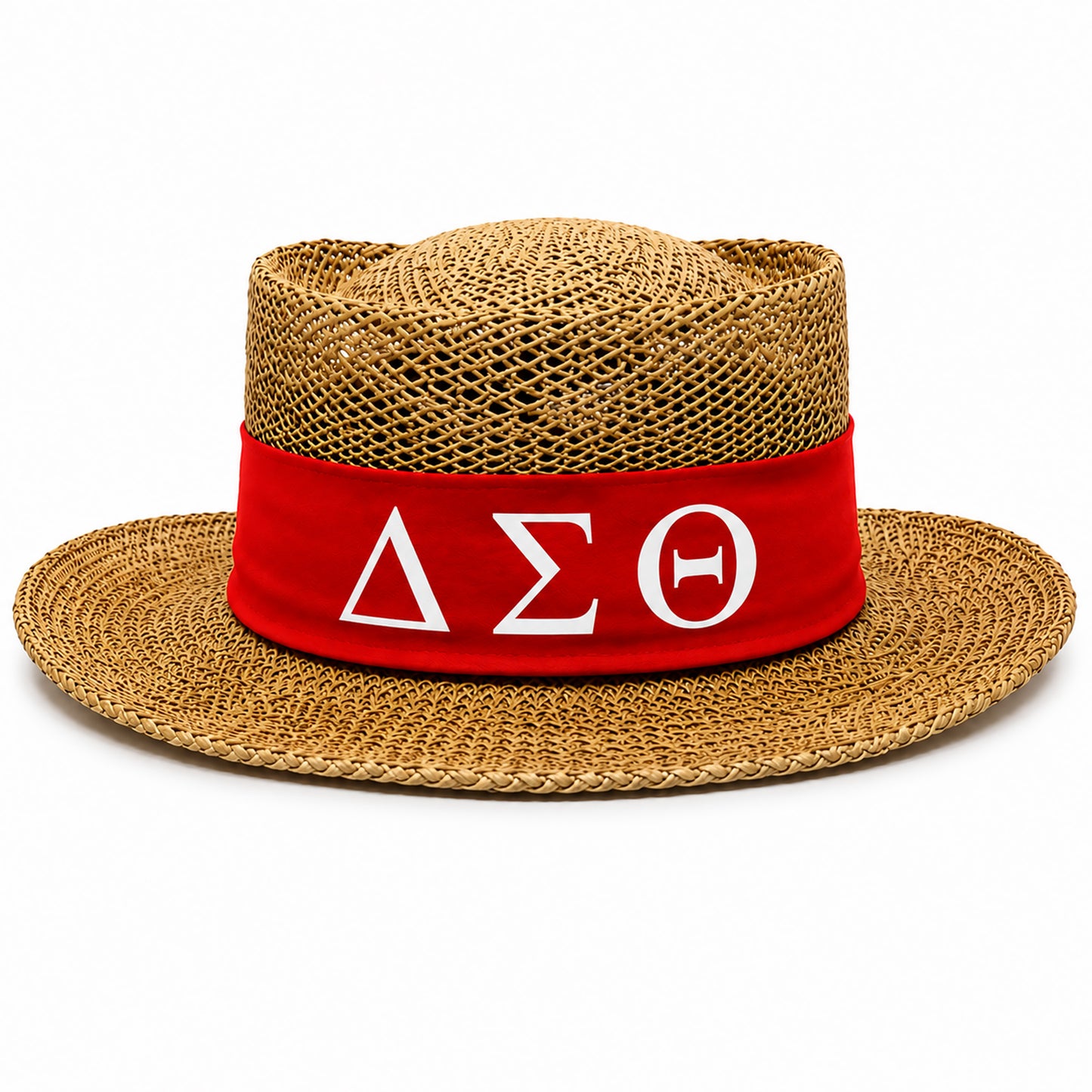 Delta Sigma Theta Straw Hat