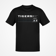 Load image into Gallery viewer, Jackson State Tigers Repeat Stats Short Sleeve T-Shirt
