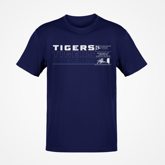 Jackson State Tigers Repeat Stats Short Sleeve T-Shirt