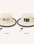 Jackson State Outback Hat logo options featuring Floating J and Block JSU designs