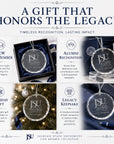 Gift guide featuring Jackson State University Life Member crystal ornaments for new life members, alumni recognition, holiday gifts, and legacy keepsakes.