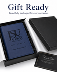 Jackson State University Life Member journal presented in a premium black gift box.
