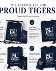 Jackson State University Life Member T-shirt gift ideas for alumni, graduation, Homecoming, and Life Member recognition.