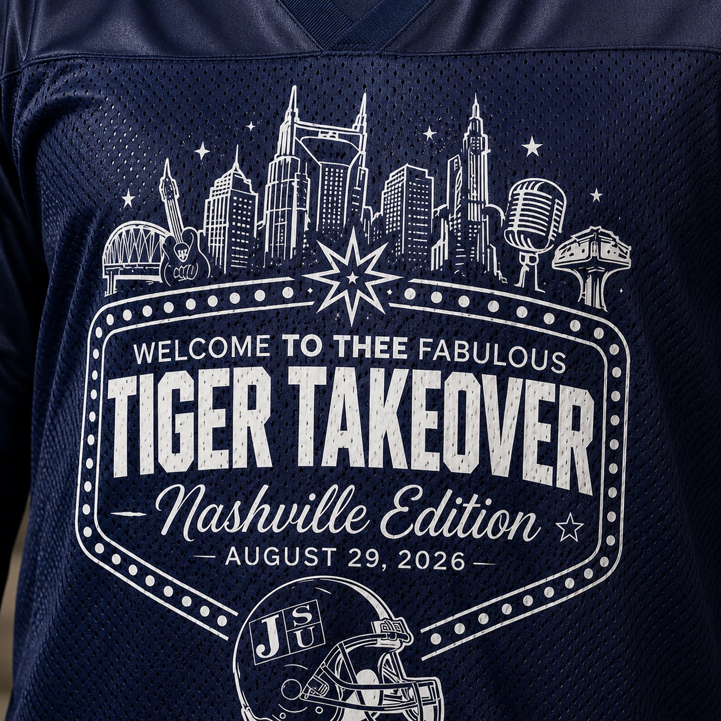 Jackson State Tiger Takeover Nashville Jersey – Unisex & Ladies