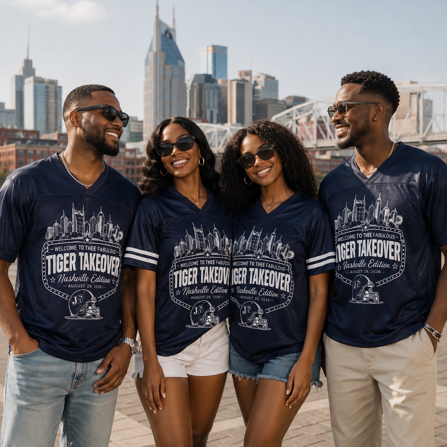 Jackson State Tiger Takeover Nashville Jersey – Unisex & Ladies