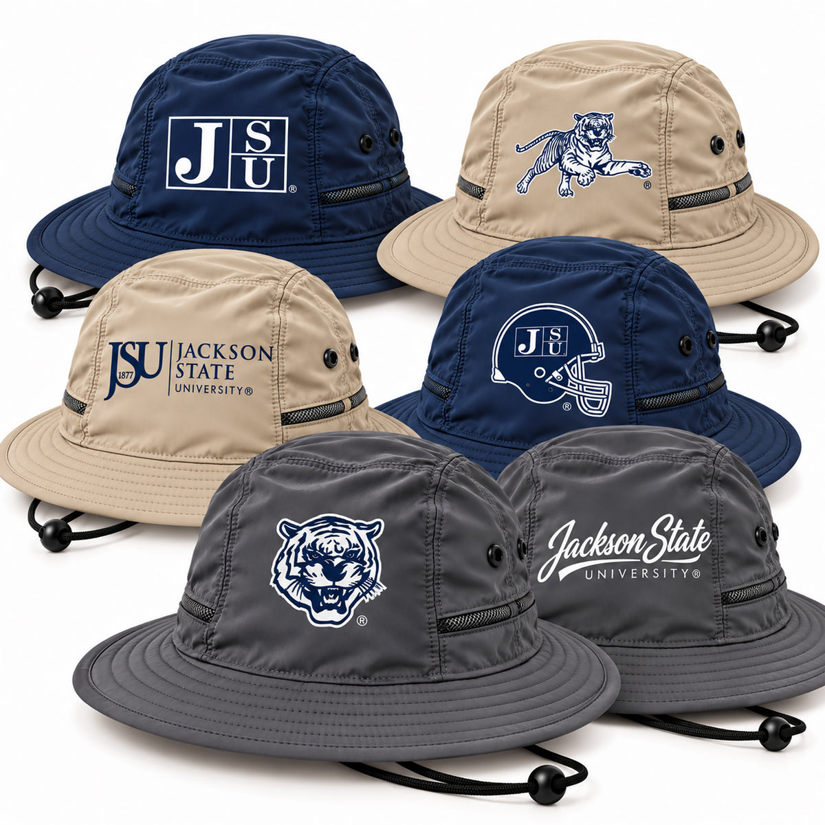 Jackson State Tigers Performance Boonie Hat