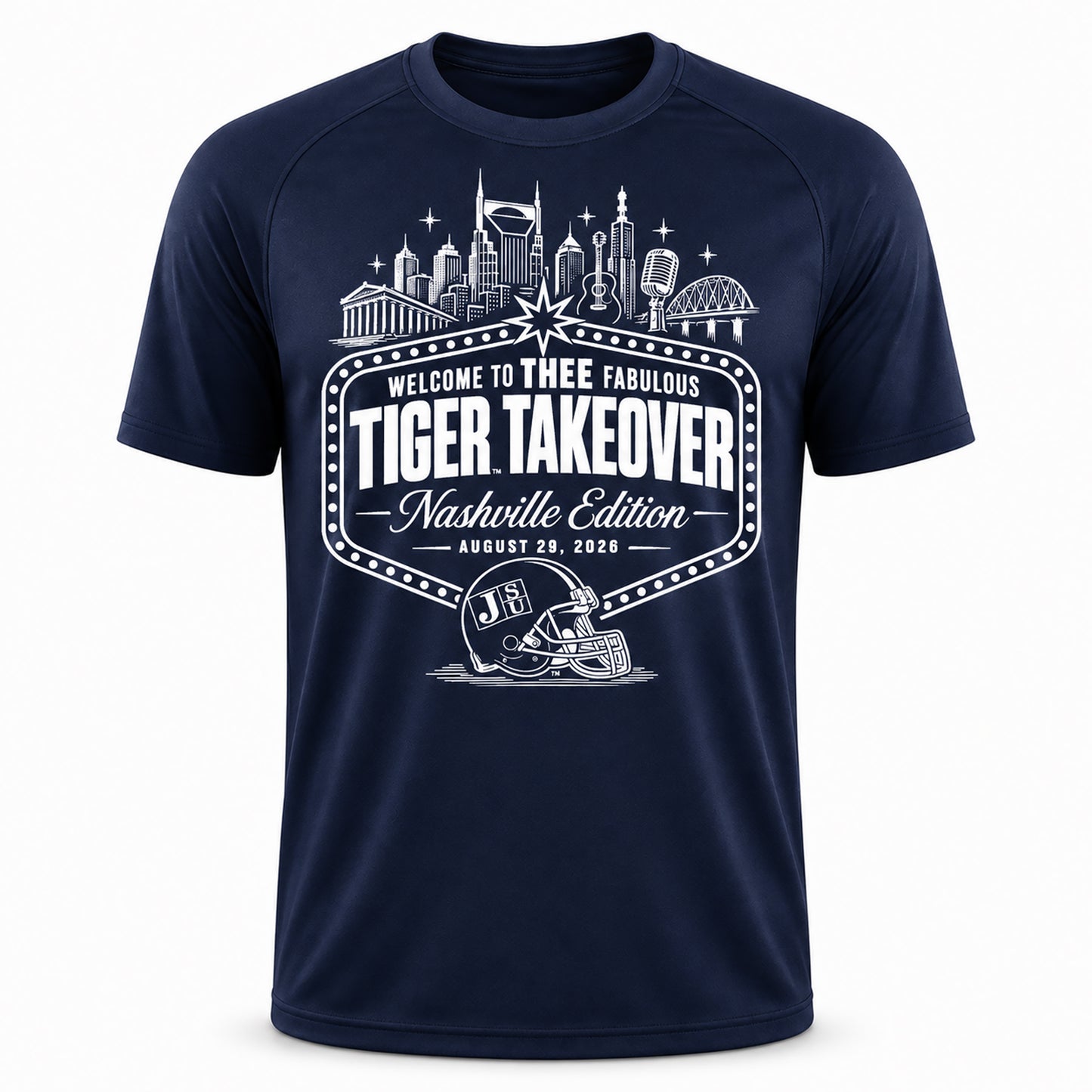 Jackson State Nashville Takeover Performance T-Shirt