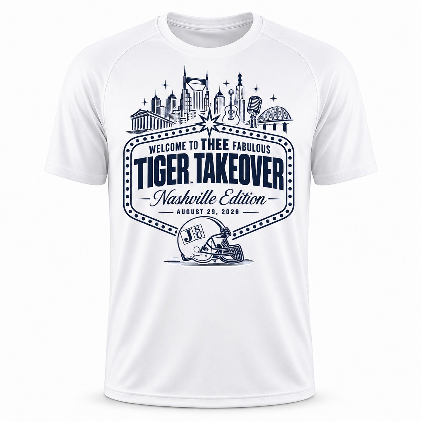 Jackson State Nashville Takeover Performance T-Shirt