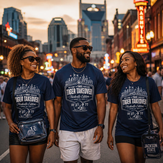 Jackson State Nashville Takeover Performance T-Shirt