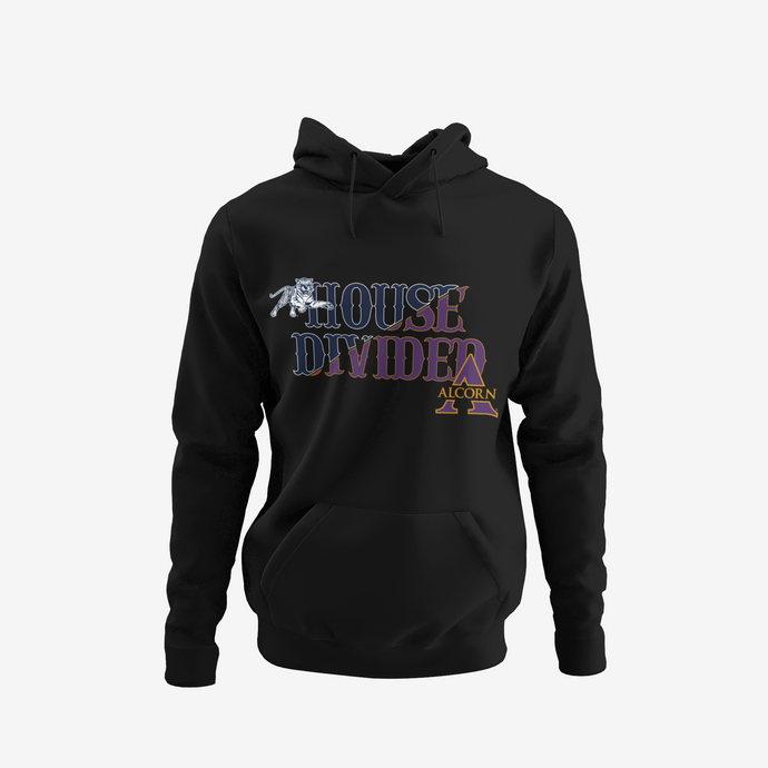 Jackson State Tigers and Alcorn State Braves House Divided Pullover Hoodie